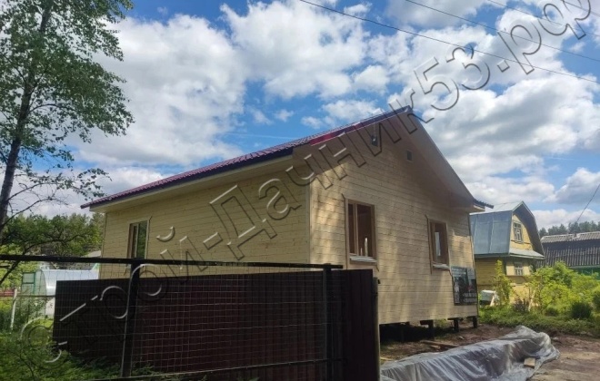 5 Каркасный дом Д-18, 8x67м, 56 М², Тверская область, Вышневолоцкий район, ст. Тверца (16)